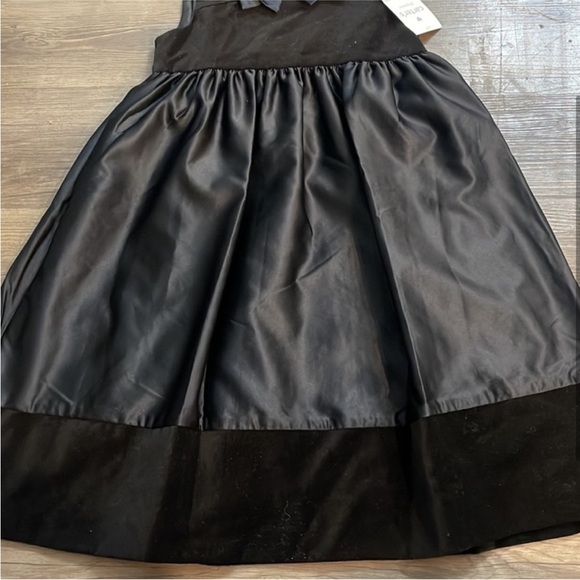 Carter's  Special Occasion Black Sleeveless Velveteen Sz 6 NWT - Picture 5 of 10